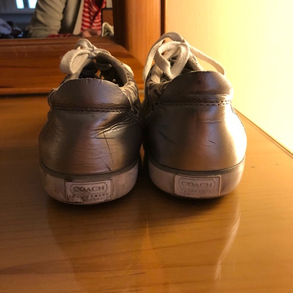 Coach Barrett Ocelot Sneakers - Picture 6 of 7